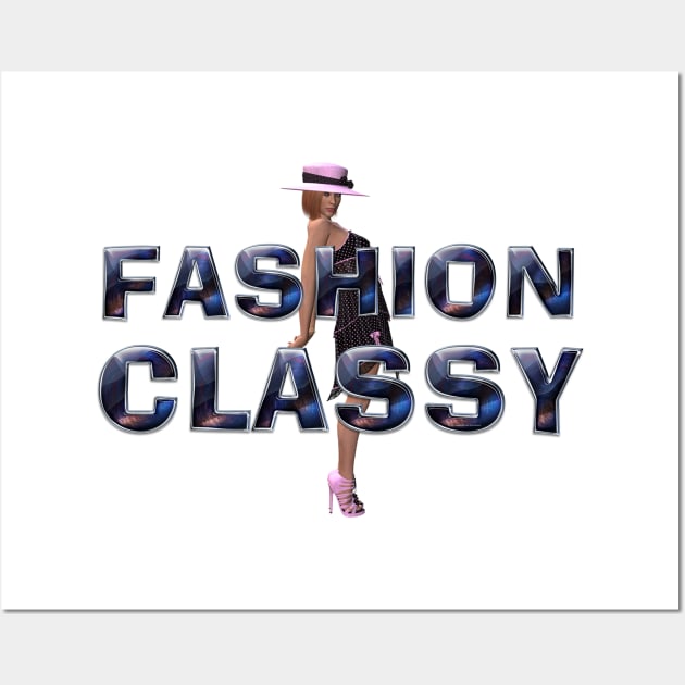 Fashion Classy Wall Art by teepossible